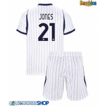 Maglie da calcio Inter Milan Curtis Jones #21 Seconda Maglia Bambino 2026-27 Manica Corta + Pantaloni corti)